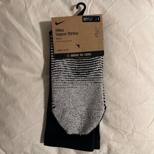 Nike Vapor Strike Black White Crew Socks